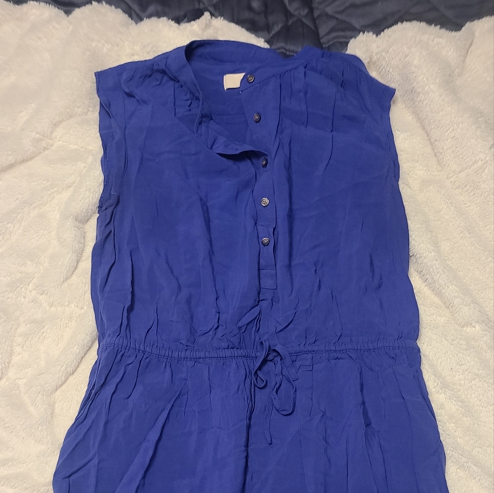 Periwinkle loft shirt dress